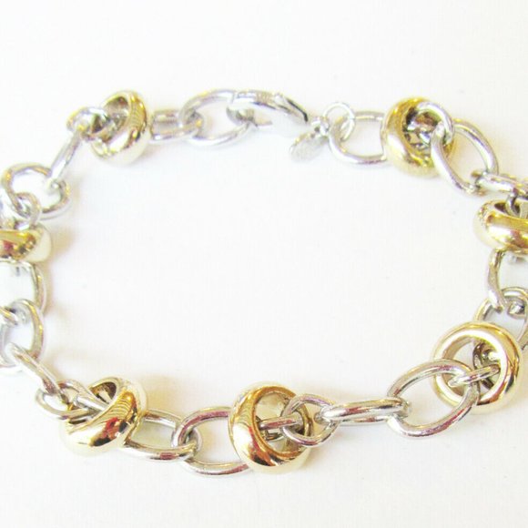 Premier Designs Jewelry Double Duty Bracelet in Silver and Gold RV$36 - Picture 4 of 4